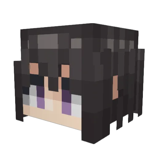 SHlinvgp Minecraft avatar head, 3D render