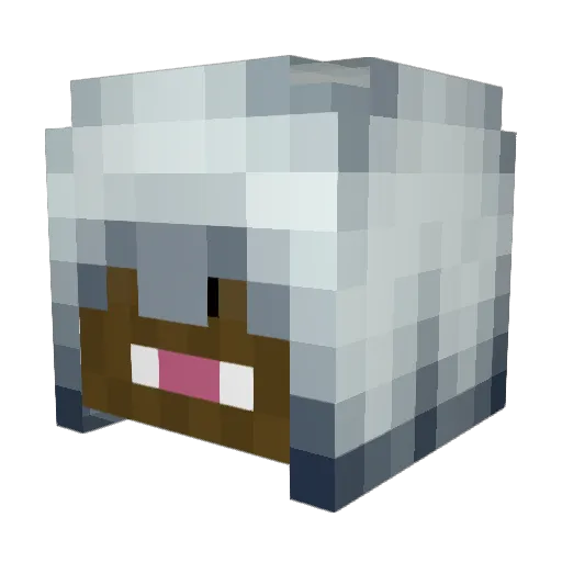 SIDEWAYSSMOKEY Minecraft avatar head, 3D render
