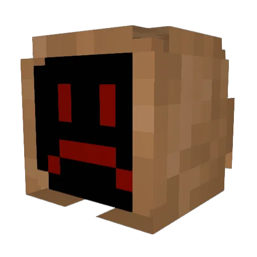 SIEGEENGINE777 Minecraft avatar head, 3D render