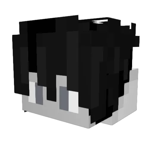 SIKLZ Minecraft avatar head, 3D render