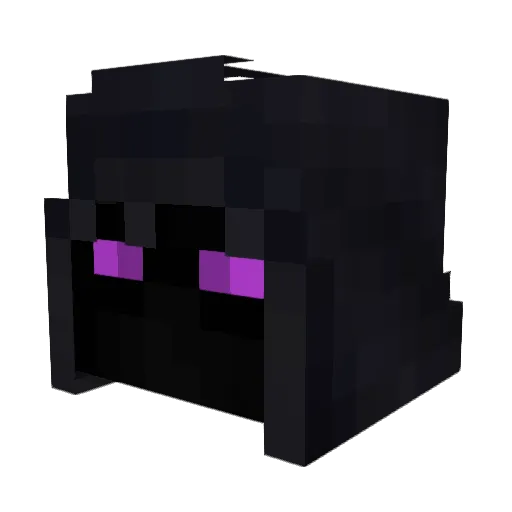 SILENT_867 Minecraft avatar head, 3D render