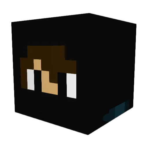 SILENTxASSASSIN8 Minecraft avatar head, 3D render