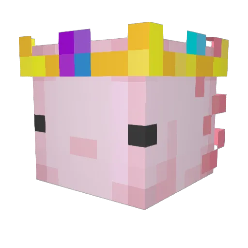 SILence30678 Minecraft avatar head, 3D render