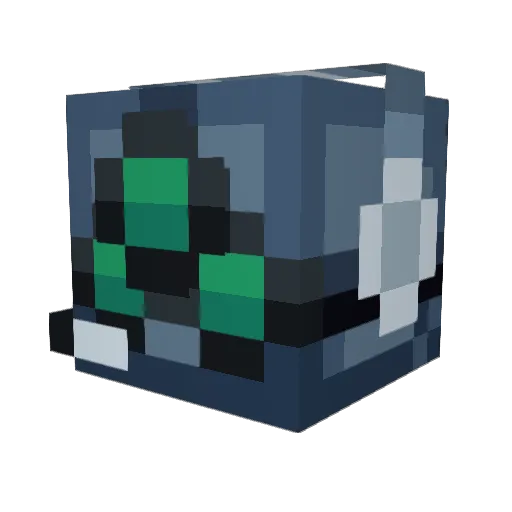 SIMBABA4579 Minecraft avatar head, 3D render