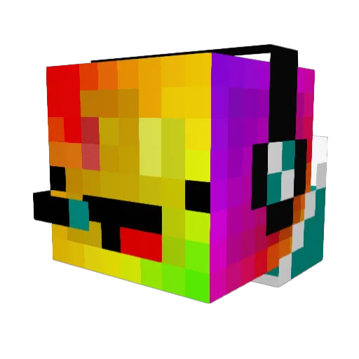 SIMON_the_SEAL Minecraft avatar head, 3D render