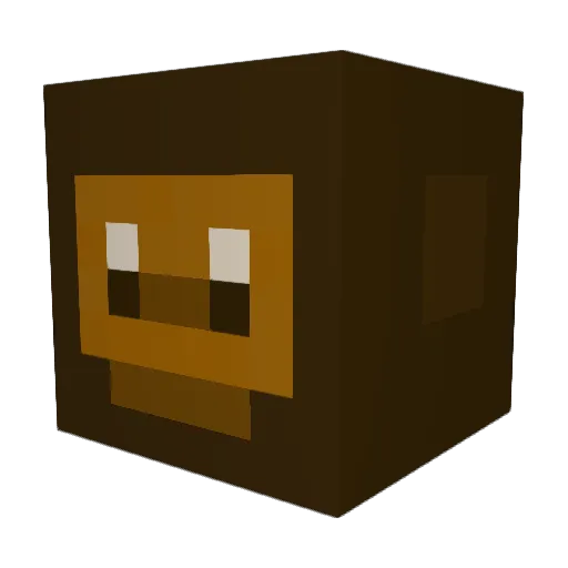 SIMPANSSI98 Minecraft avatar head, 3D render