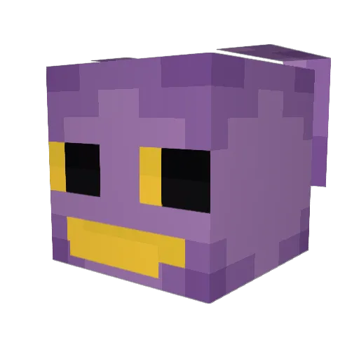 SINISTERSWOOP Minecraft avatar head, 3D render