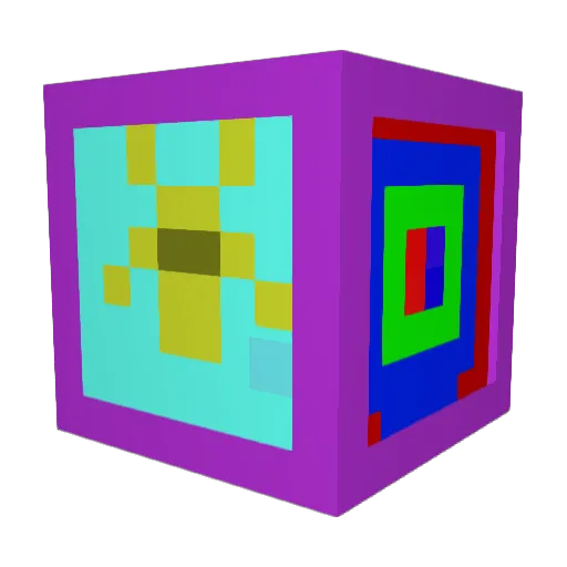 SINI_STAR Minecraft avatar head, 3D render