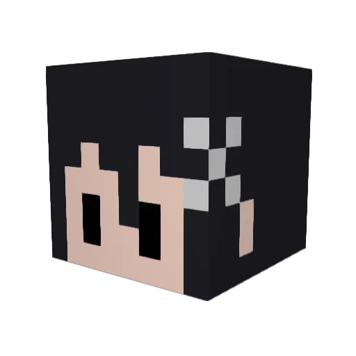 SIRA56 Minecraft avatar head, 3D render