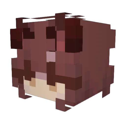 SIRHADES46 Minecraft avatar head, 3D render