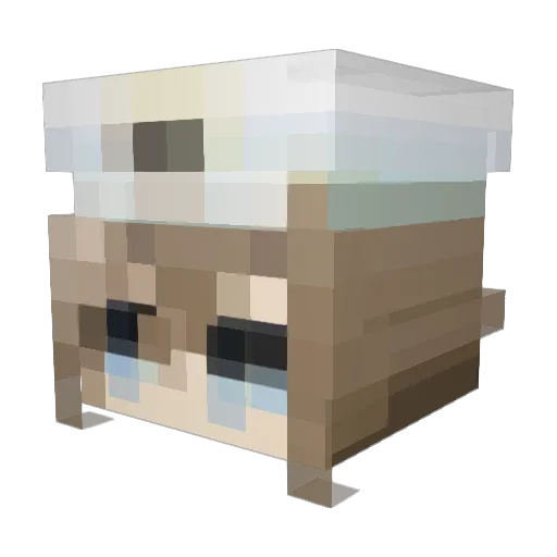 SIROtora0120 Minecraft avatar head, 3D render