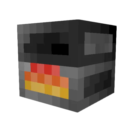 SIRSIM2 Minecraft avatar head, 3D render