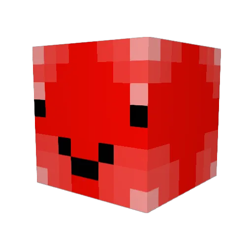 SIR_BALLOON Minecraft avatar head, 3D render