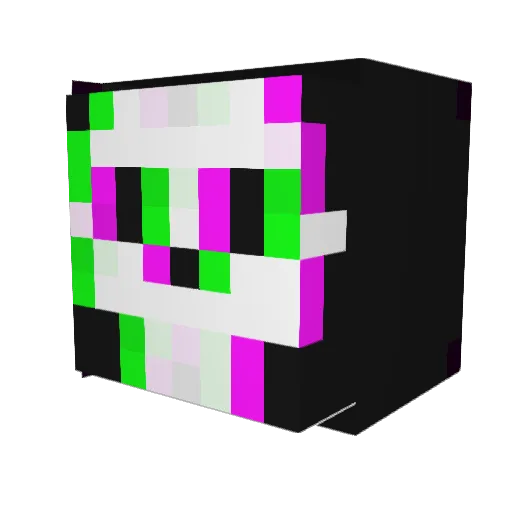 SIR_SPOOLYBOII Minecraft avatar head, 3D render