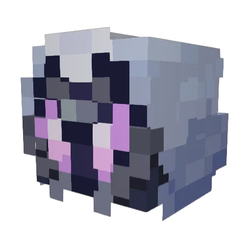 SIaifer Minecraft avatar head, 3D render