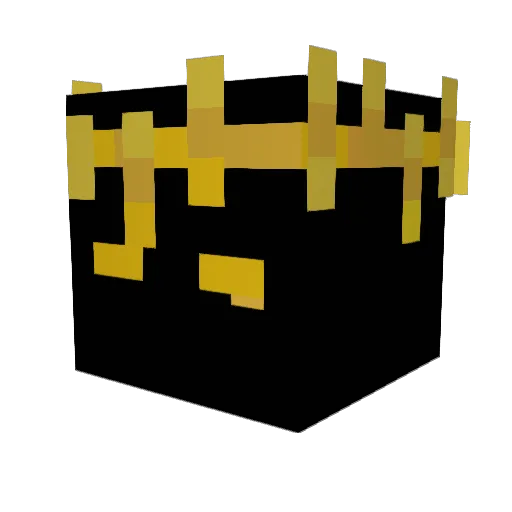 SIlver134 Minecraft avatar head, 3D render