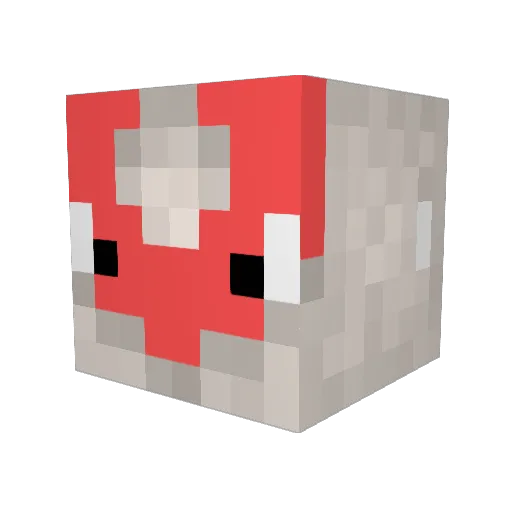 SIolLiZz Minecraft avatar head, 3D render