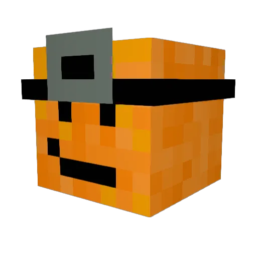 SIone0 Minecraft avatar head, 3D render