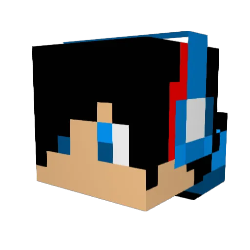 SJKalter01 Minecraft avatar head, 3D render