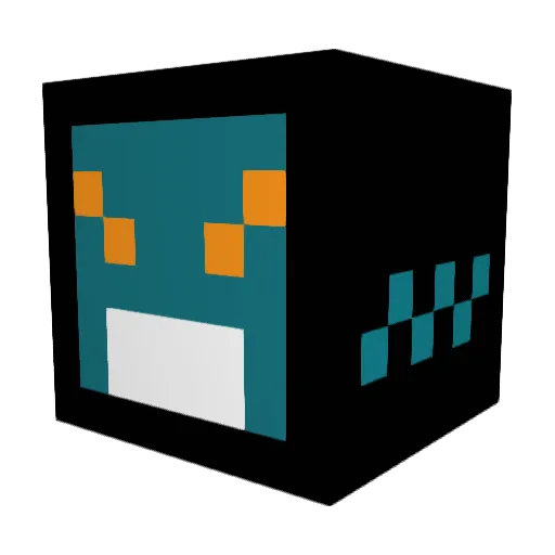 SJSharkMaster Minecraft avatar head, 3D render