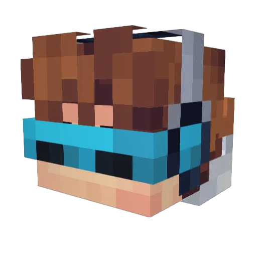 SJorik12345 Minecraft avatar head, 3D render