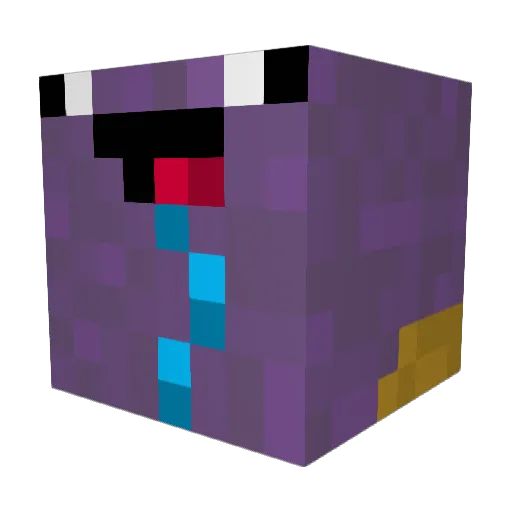 SK4123 Minecraft avatar head, 3D render