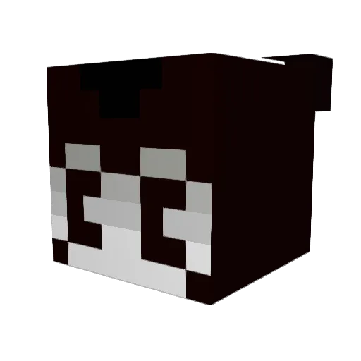 SKB_Killah Minecraft avatar head, 3D render
