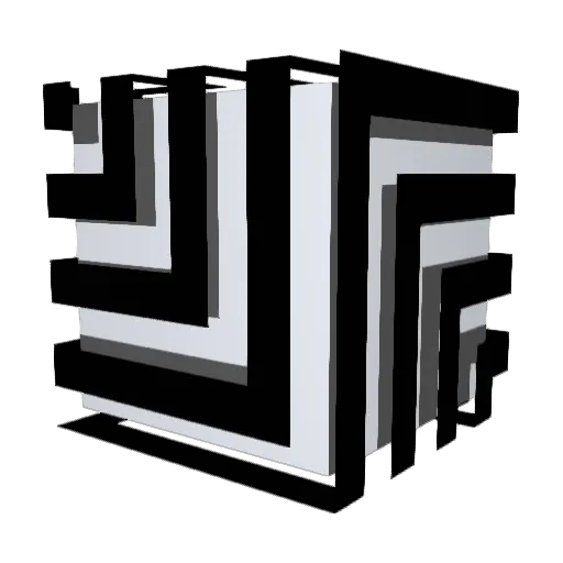 SKFran Minecraft avatar head, 3D render