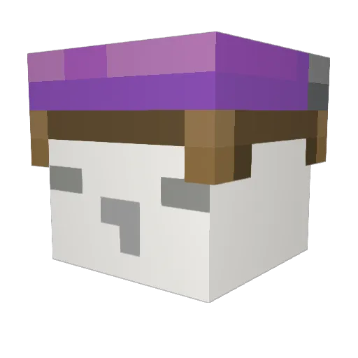 SKIBIDIwhigger Minecraft avatar head, 3D render