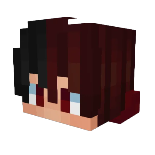 SKING_YT Minecraft avatar head, 3D render