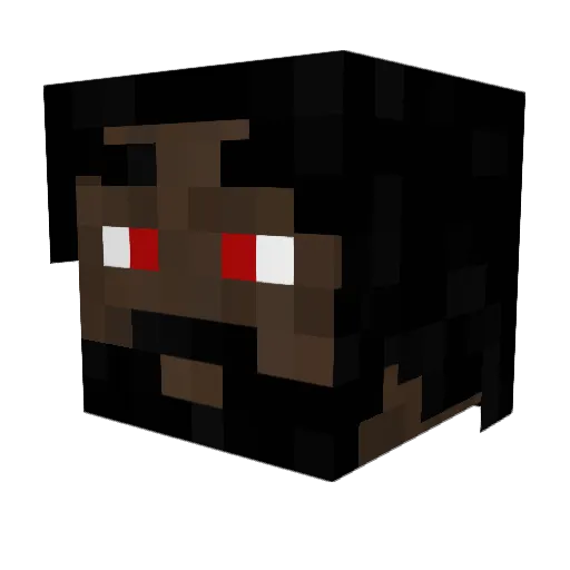 SKIPZZZ Minecraft avatar head, 3D render