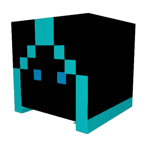 SKULLREAPER7322 Minecraft avatar head, 3D render