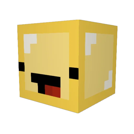SKVAT_hjulsager Minecraft avatar head, 3D render