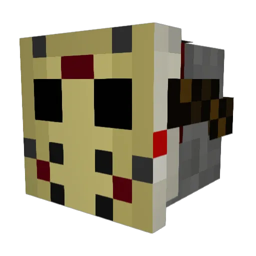 SKYACHER Minecraft avatar head, 3D render