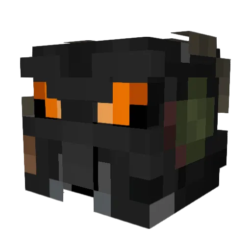 SKYER__ Minecraft avatar head, 3D render