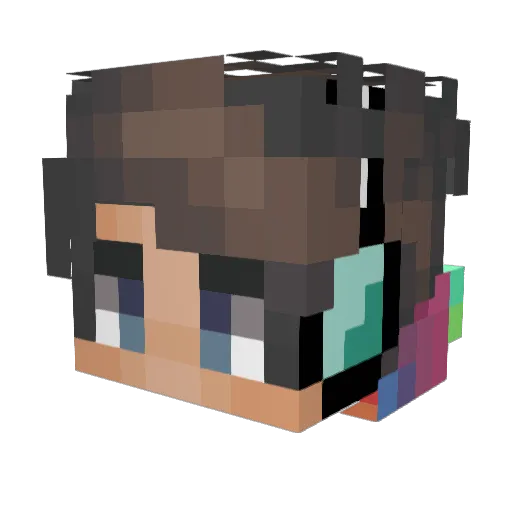 SKYapple291 Minecraft avatar head, 3D render