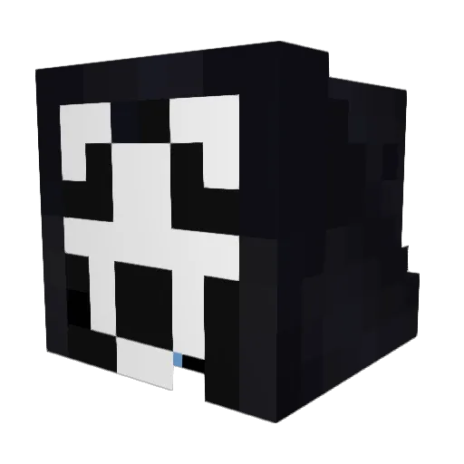 SLASHERZ96 Minecraft avatar head, 3D render