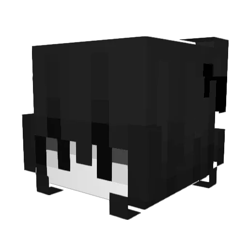 SLB111 Minecraft avatar head, 3D render
