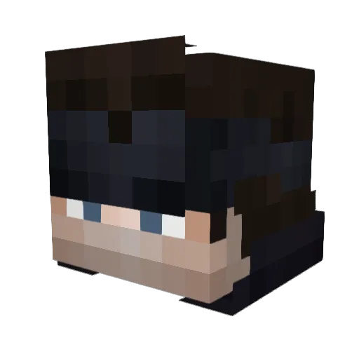 SLICKseagulls Minecraft avatar head, 3D render