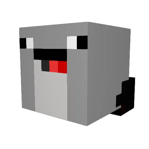 SLIMBO_2000 Minecraft avatar head, 3D render