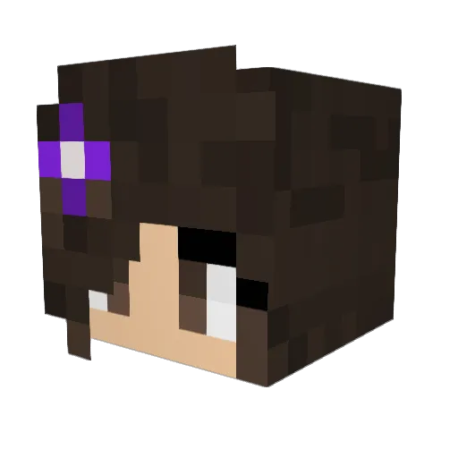SLNKO_XD Minecraft avatar head, 3D render