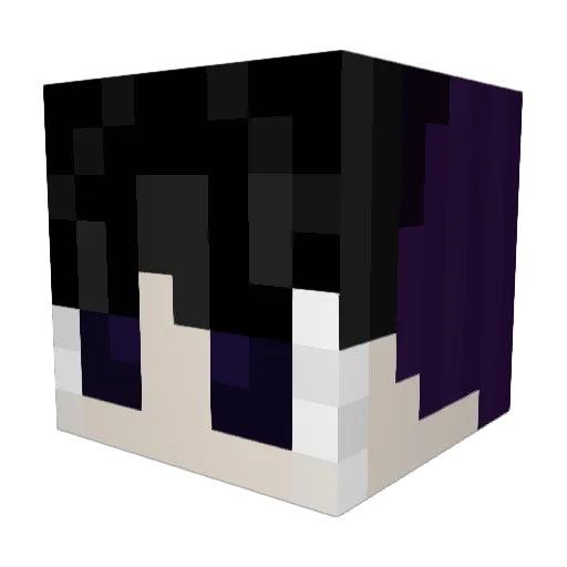 SLWnd11 Minecraft avatar head, 3D render