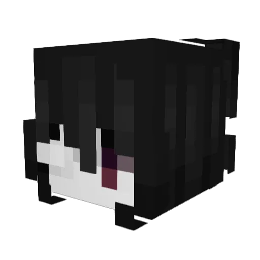 SM0KED Minecraft avatar head, 3D render
