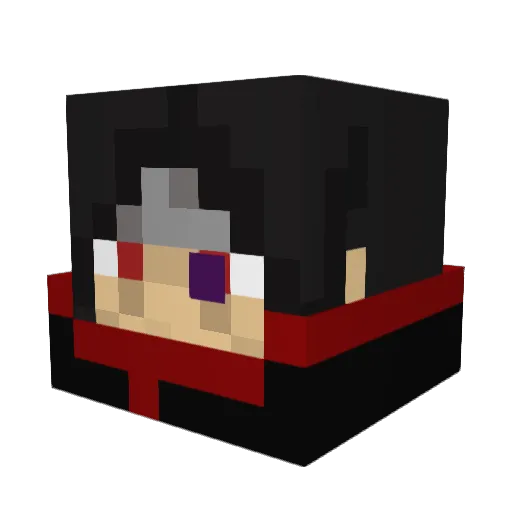 SM1LEDOG3 Minecraft avatar head, 3D render