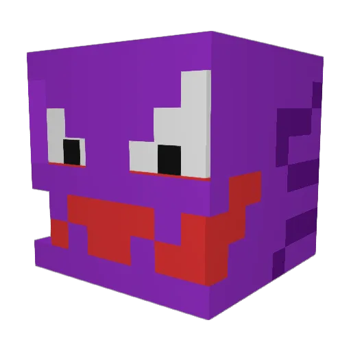 SMDJ9 Minecraft avatar head, 3D render