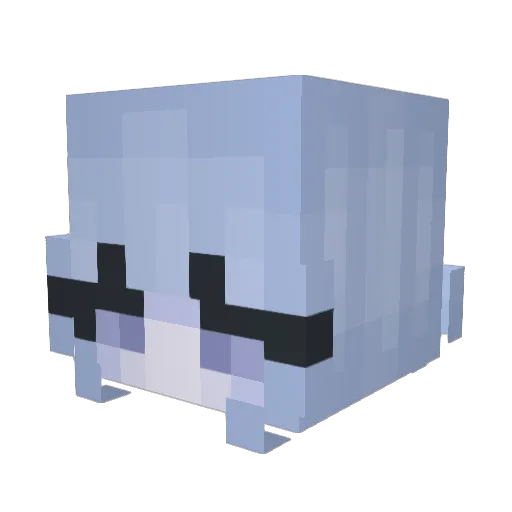 SMETANAGMD Minecraft avatar head, 3D render