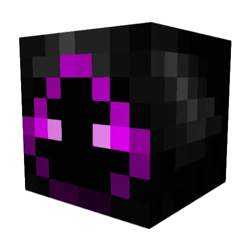 SMHD Minecraft avatar head, 3D render
