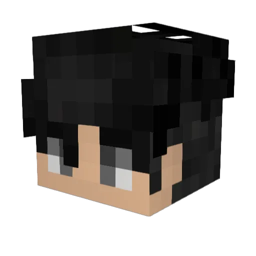 SMIDT_ Minecraft avatar head, 3D render