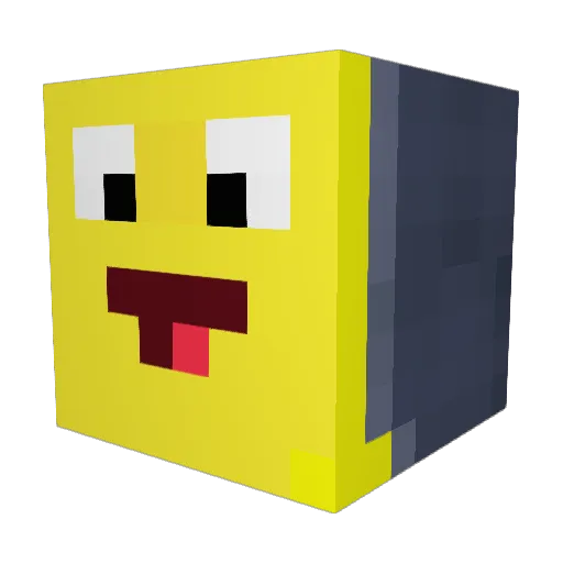 SMILEYfrys Minecraft avatar head, 3D render