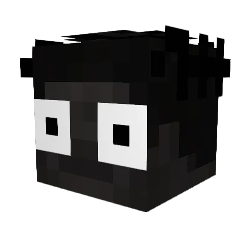 SMOOVUST Minecraft avatar head, 3D render